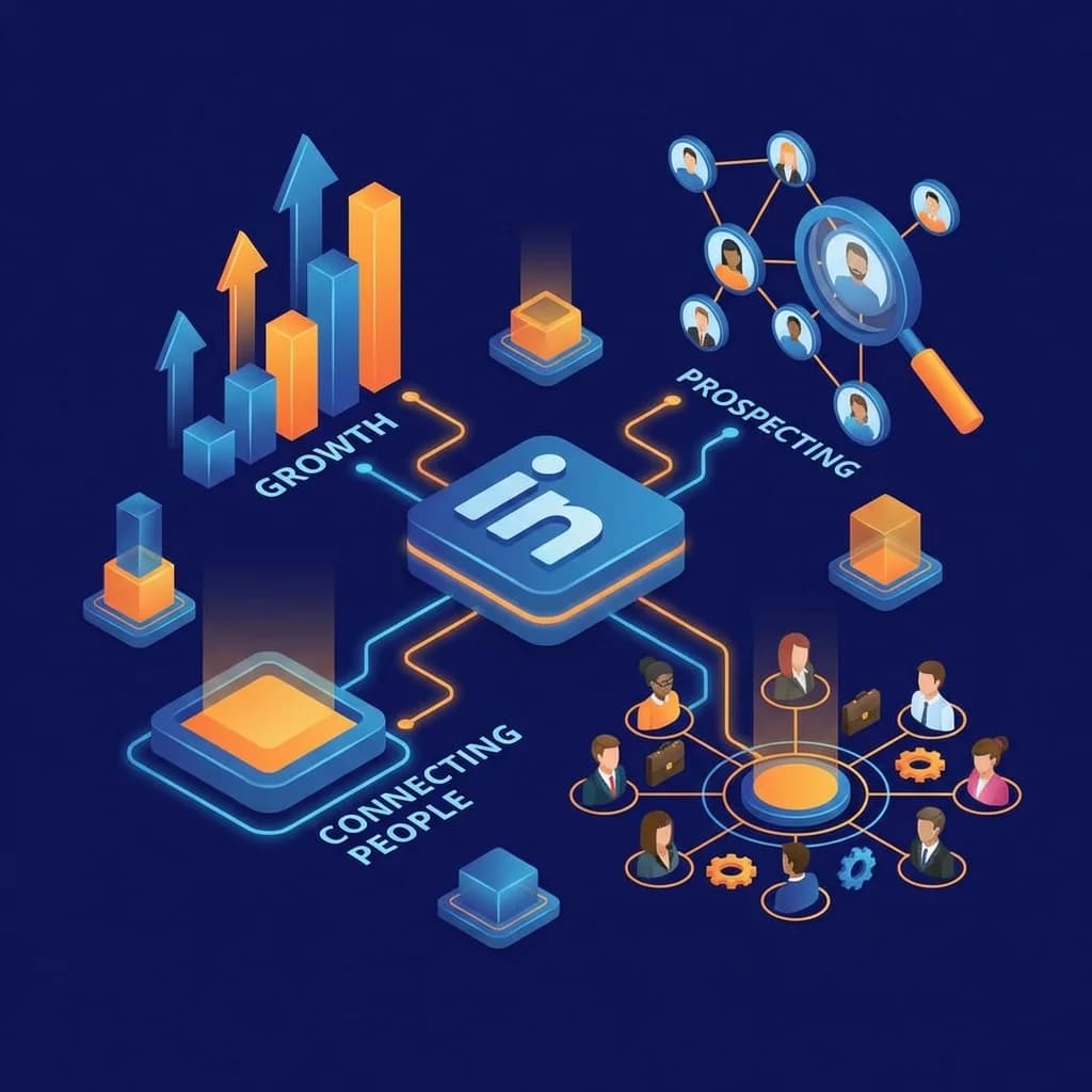 Prospecter sur LinkedIn : 7 étapes pour tripler vos rendez-vous - Guide prospection B2B et audit web Oplia