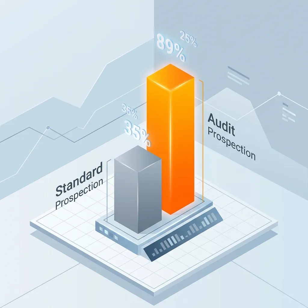 Cold Email Benchmarks Chart