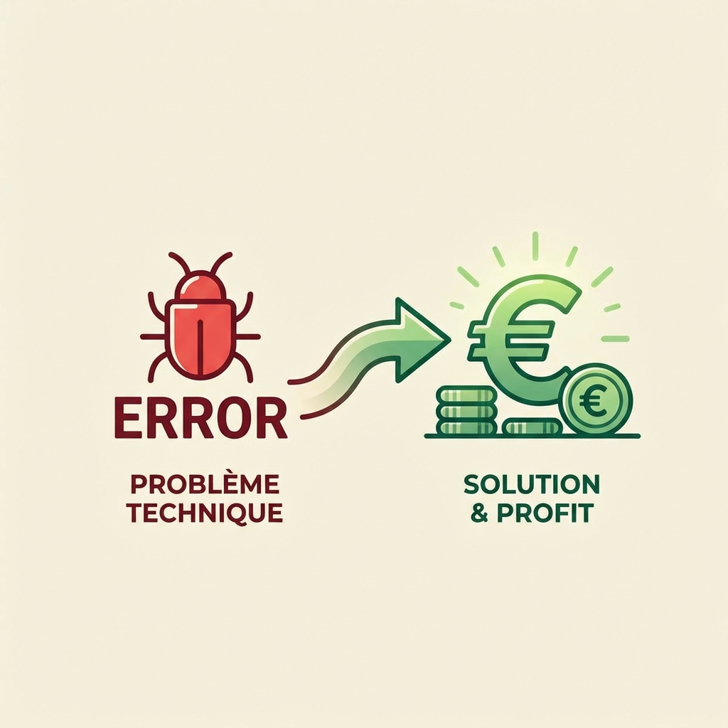 Transformation d'une métrique technique SEO en impact business