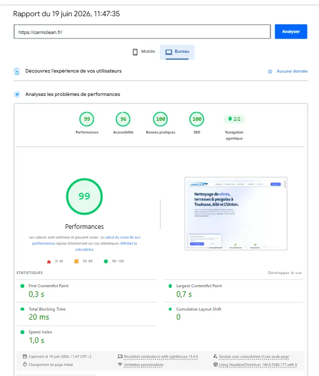Carmclean — Site vitrine & design system sur-mesure — Photo 6